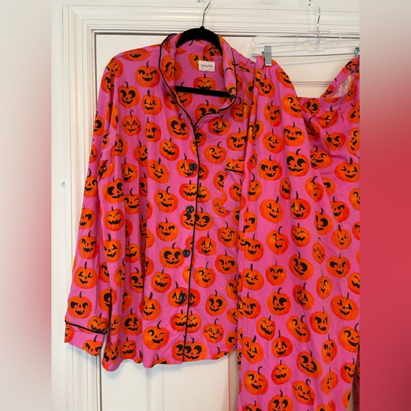 Bedhead PJs Pumpkin Print Stretch Pajama Set Size 3X Halloween Sleepwear - Picture 9 of 9